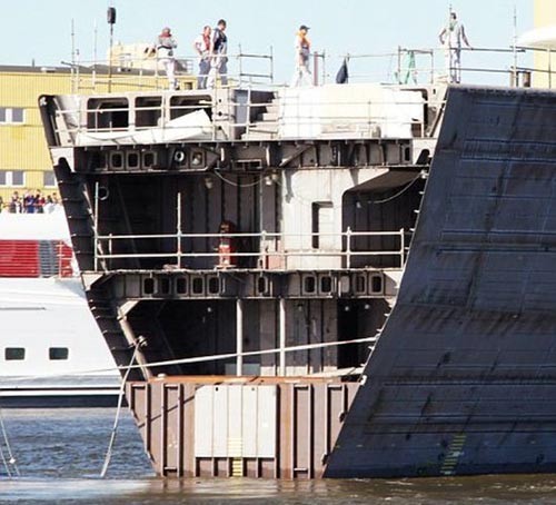 Azzam - not quite finished ©  SW
